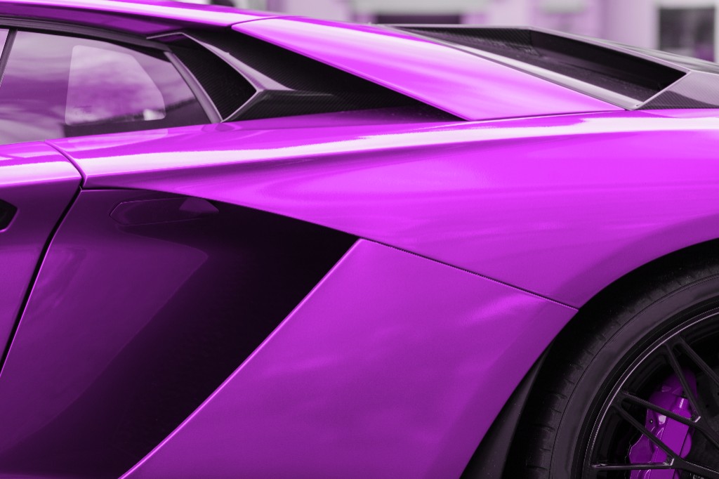 Color film purple