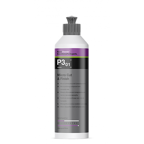 Паста мікрошліфувальна з віском карнауби Koch Micro Cut & Finish P3.01 0,25 л