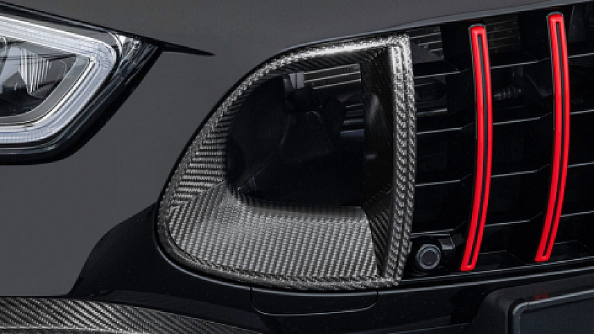 Карбонові вставки передньої решітки Brabus GT-CLASS X290 AMG GT63