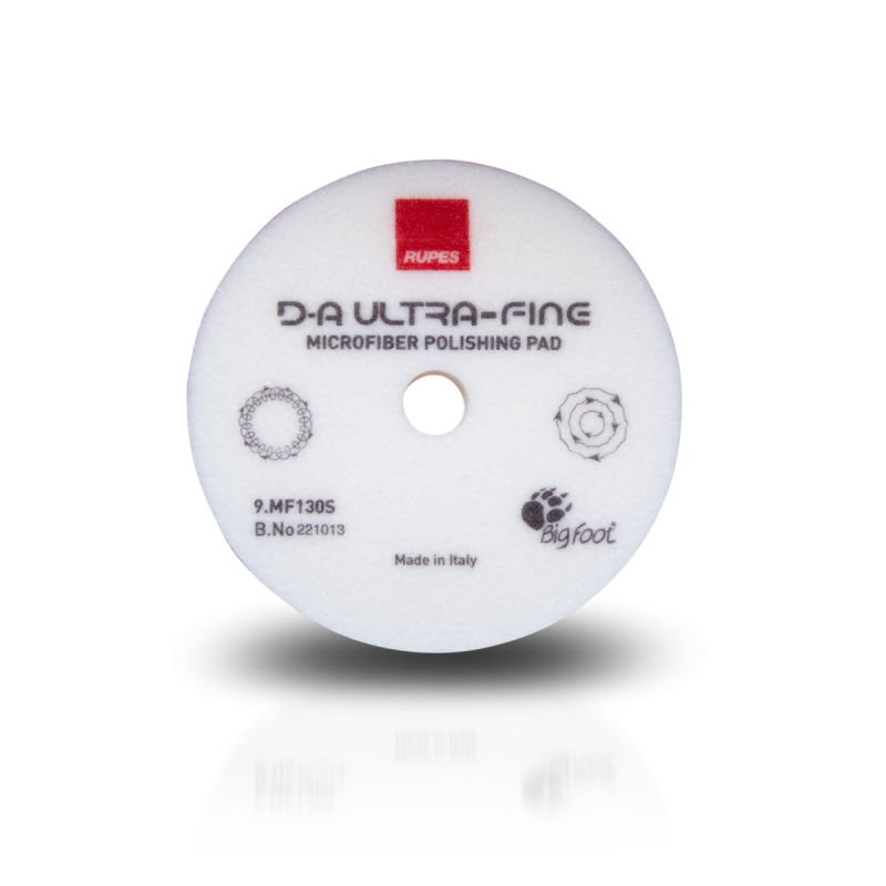 Круг полірувальний RUPES D-A Extra Cut Microfiber Pad Ultra-Fine ультрам'який D130 мм (9.MF130S)