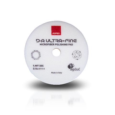 Круг полірувальний RUPES D-A Extra Cut Microfiber Pad Ultra-Fine ультрам'який D130 мм (9.MF130S)