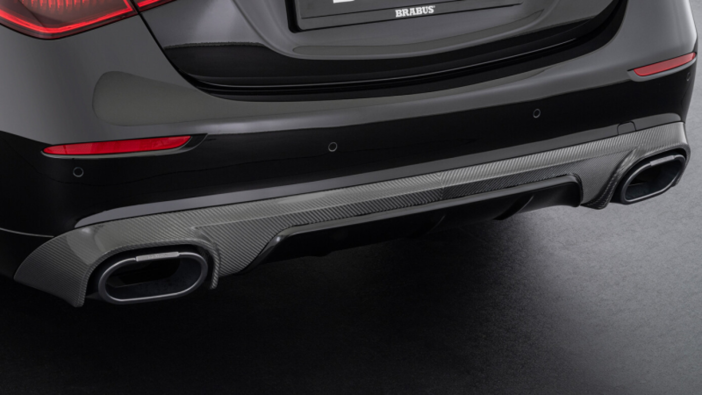 Карбоновий задній дифузор Brabus S-CLASS Z223