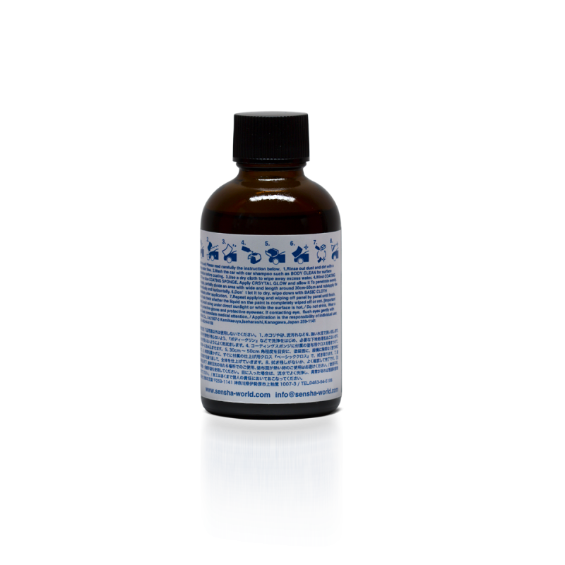 Керамічне покриття для кузова авто Sensha CRYSTAL GLOW 8-YEAR COATING 50 мл