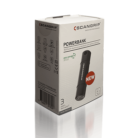 Портативний акумулятор Scangrip Powerbank для налобних і ручних ліхтарів