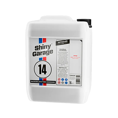 Засіб для догляду за шинами з SiO2 (кераміка) Shiny Garage Back2Black Polymer Tire Dressing 5 л