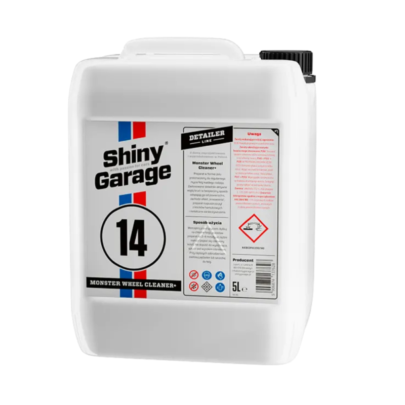 Очищувач колісних дисків Shiny Garage Monster Wheel Cleaner Plus 5 л