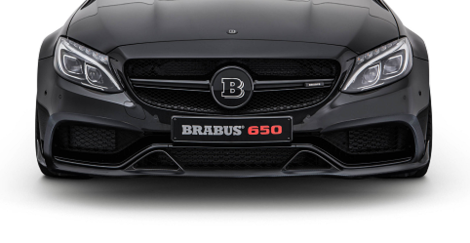 Передній карбоновий спойлер Brabus С-CLASS A205/C205/W205 AMG C63