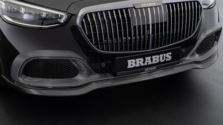 Карбоновий передній спойлер Brabus S-CLASS Z223