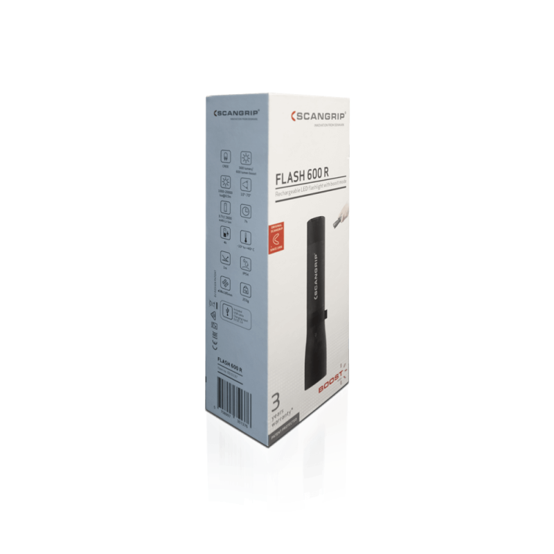 Ліхтар ручний Scangrip Flash 600 R