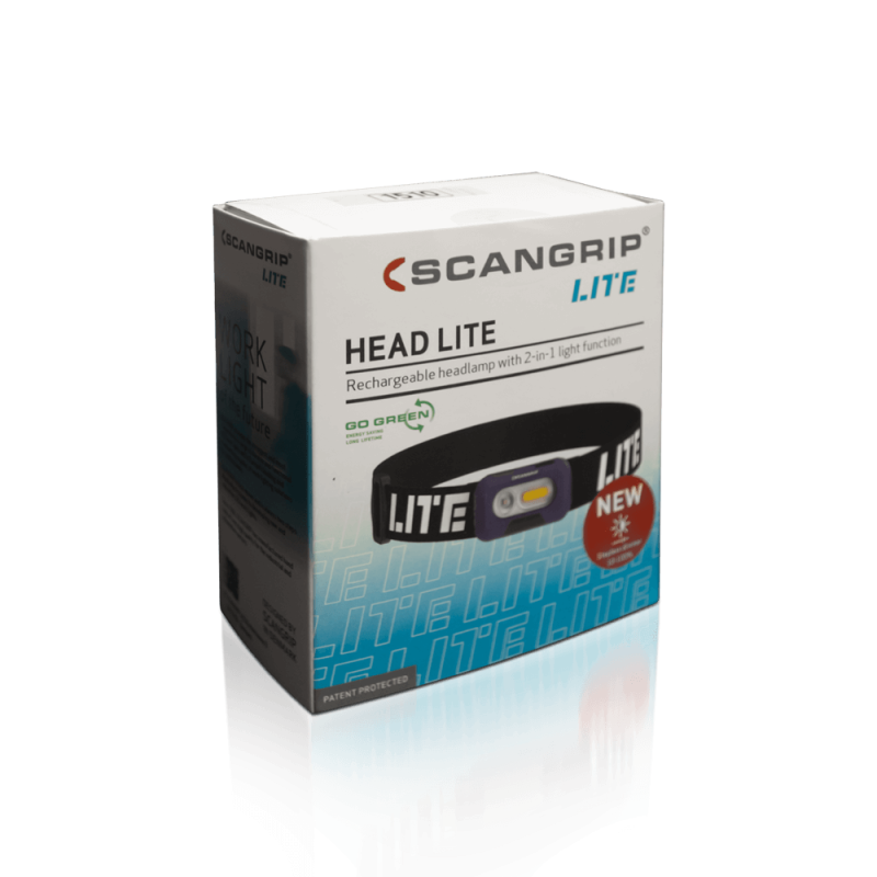 Ліхтар налобний Scangrip Head Lite з безконтактним датчиком
