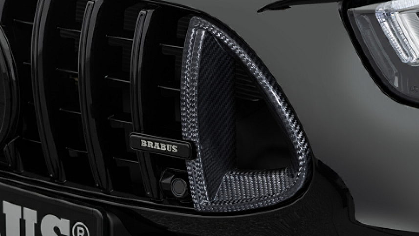 Карбонові вставки передньої решітки Brabus E-CLASS W213 AMG E63 FACELIFT