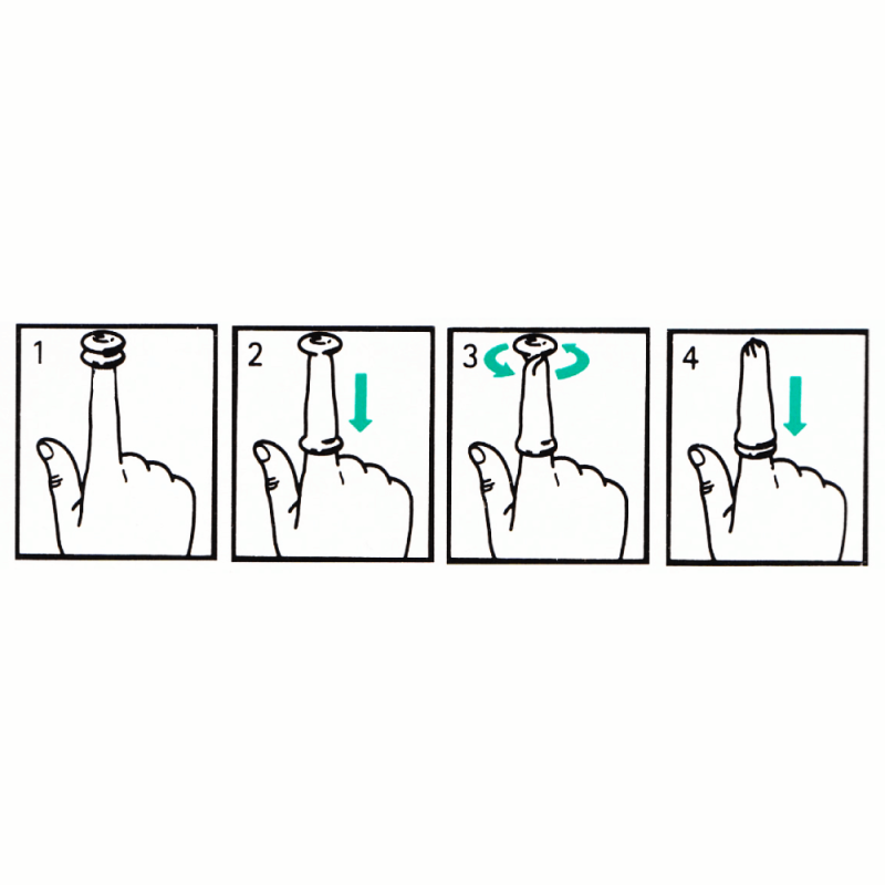 Рукавичка на палець Yellotools WrapFinger (10 шт)