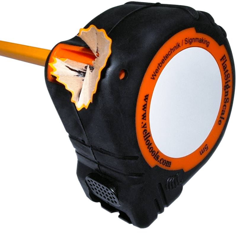 Рулетка Yellotools FlatSignScale 5 м