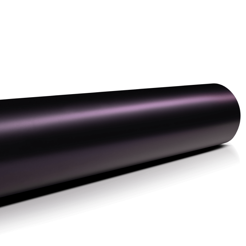 Захисна кольорова поліуретанова плівка Kybertane Ultra Matte Black Purple PFFС128 1.52mx15m