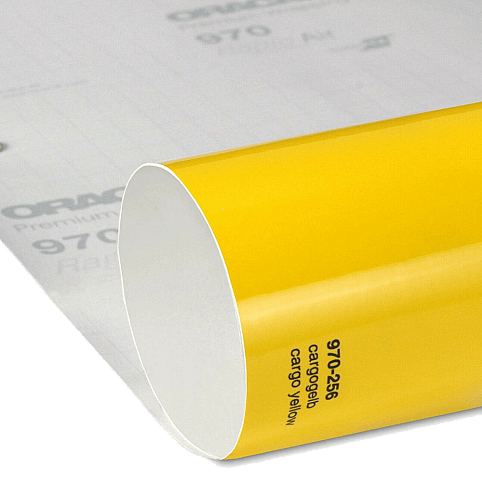 Плівка глянцева Oracal 970-256 Cargo Yellow Gloss
