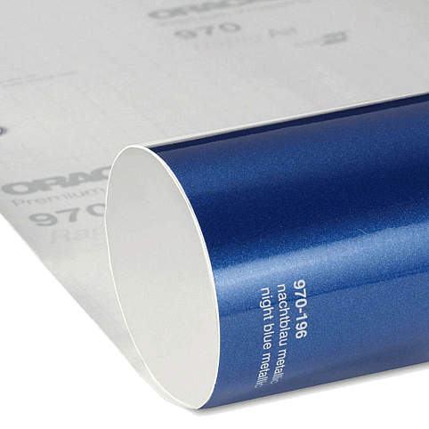 Плівка глянцева Oracal 970-196 Night Blue Metallic