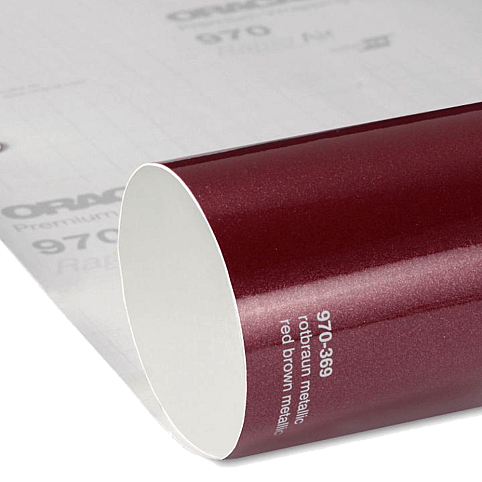 Плівка глянцева Oracal 970-369 Red Brown Metallic Gloss