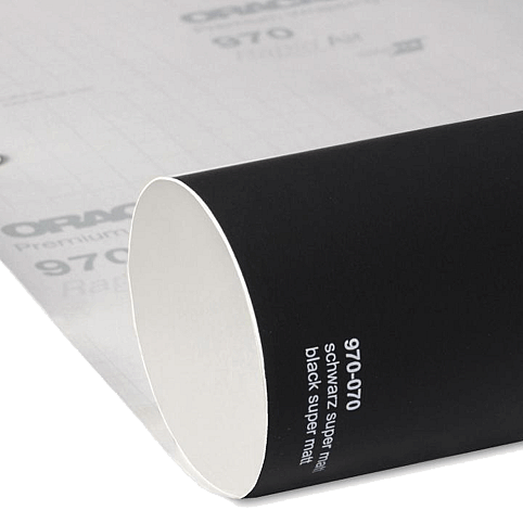 Плівка матова Oracal 970-070 Black Super Matt