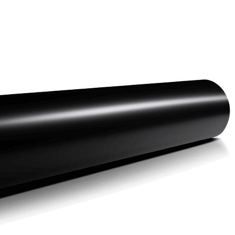 Захисна кольорова поліуретанова плівка Kybertane Matte Phantom Black PFFС137 1.52mx15m