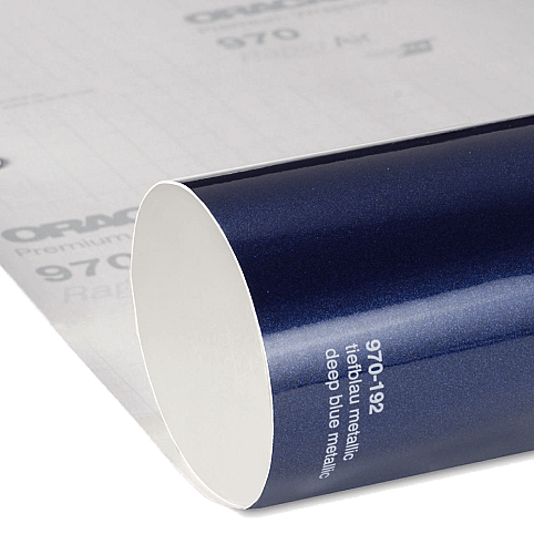Плівка глянцева Oracal 970-192 Deep Blue Metallic
