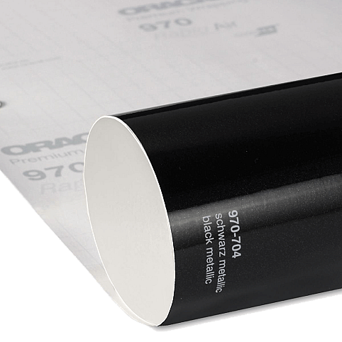 Плівка глянцева Oracal 970-704 Black Metallic