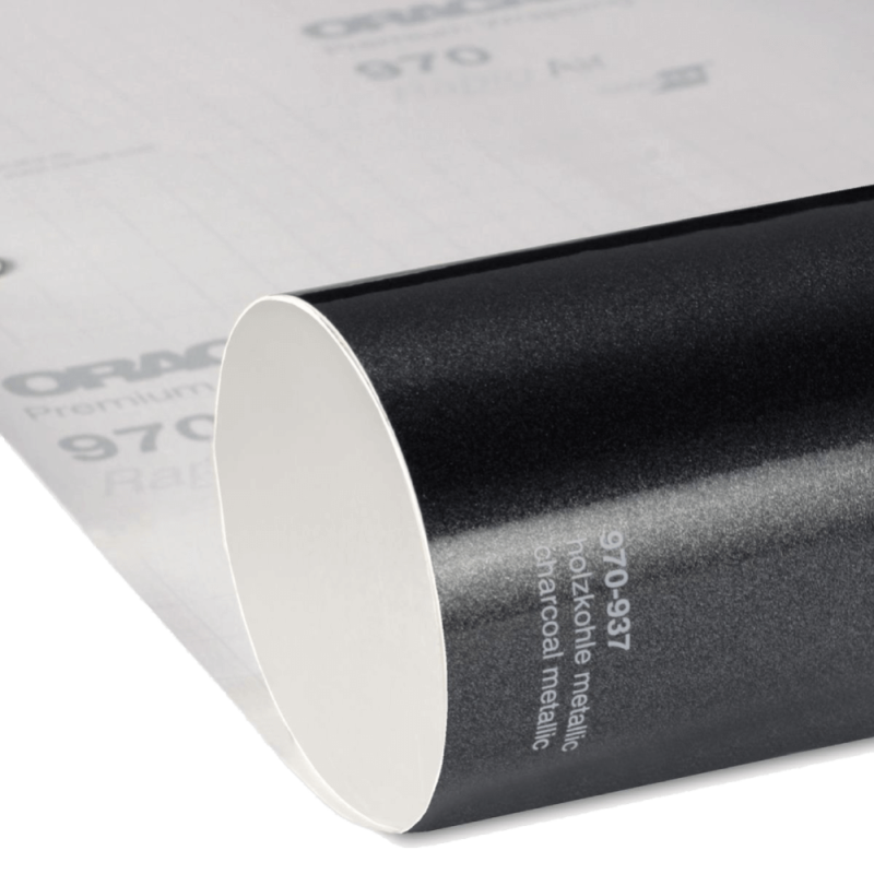 Плівка глянцева Oracal 970-937 Charcoal Metallic Gloss