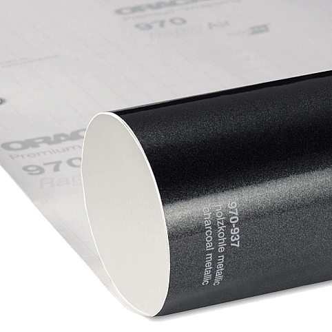 Плівка глянцева Oracal 970-937 Charcoal Metallic Gloss