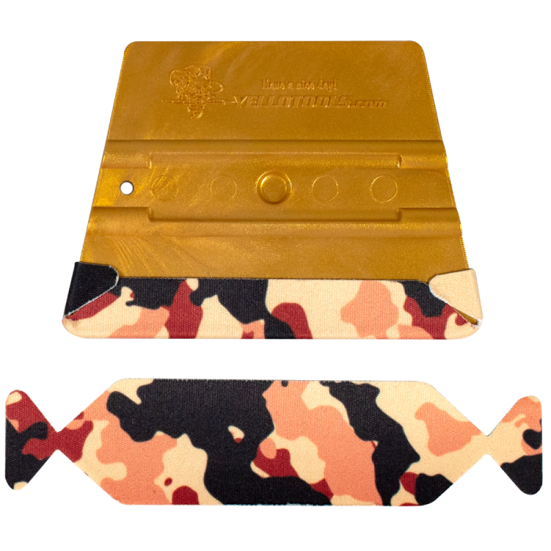 Накладка на ракель з мікрофібри Yellotools YelloWings MicroFine Camo SlimSkin 10 см