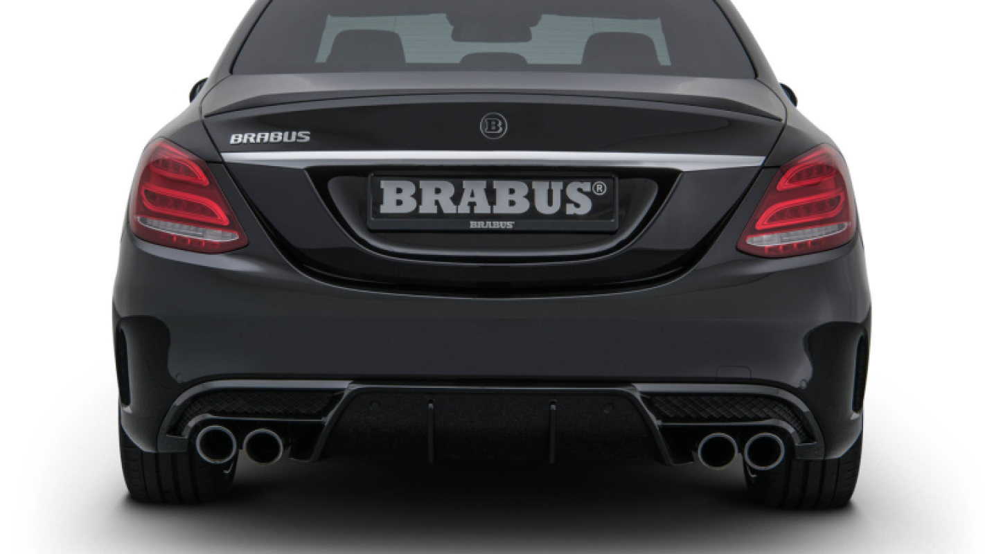 Вставки задньої панелі Brabus C-CLASS S205/W205 C160 - AMG C43 (AMG LINE)