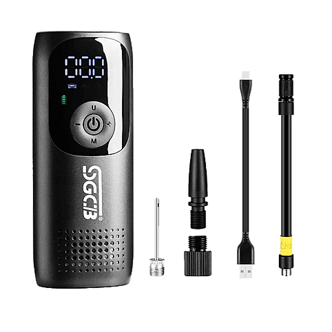 Портативний автомобільний насос SGCB Portable Tire Inflator Mini Air Pump